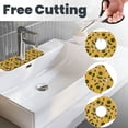 thumbnail image 3 of Vsdgher Bees and Sunflowers Kitchen Sink Splash Guard Faucet Mat -1 PC Super Absorbent Fast Drying Mat Sink Gadgets-Splash, Bathroom,Sink Mat,(15" X 5.5" ), 3 of 7