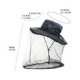 thumbnail image 3 of Mosquito Hat under $5! Yannianjz Outdoor Mosquito Hat with Mesh Net, Multi Functional Sun Protection Climbing Hat, Quick Dry Fisherman Hat for Hiking and Fishing, 3 of 3