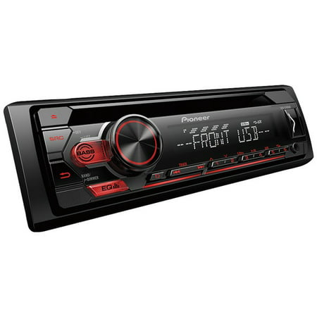 Pioneer DEH-S1100UB Single DIN Car CD Player (Best Pioneer Car Stereo Reviews)