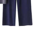 thumbnail image 4 of BaoFuBaoMei Lounge Sets for Men 2 Piece Big and Tall Crew Neck Pajamas Short Sleeve Top Joggers Sleepwear Sets Solid Soft Loungewear with Pockets, 4 of 5