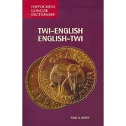 Hippocrene Concise Dictionary Twi-English/English-Twi Concise Dictionary, (Paperback)