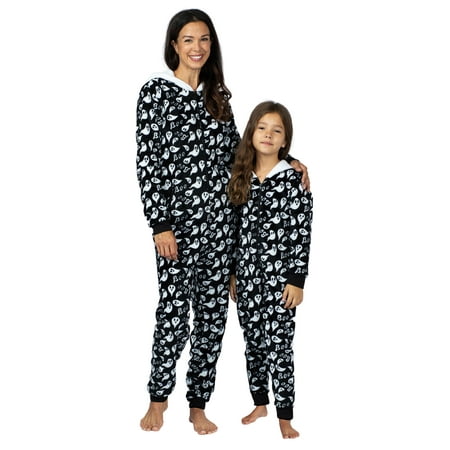 

Halloween Mommy & Me Onesie Pajama Costume Ghost (Womens) Size: S Prestigez