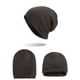 thumbnail image 3 of Gorro de invierno para hombre con capucha de terciopelo, edición cálida y ligera, gorro de lana de punto, gorro de poliéster para hombre., 3 of 3