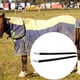 thumbnail image 5 of Correa de manta para caballo,Manta para caballos Sábana Correa para la pata Correa ventral,Correa de repuesto ajustable para manta de caballo,Elástico con doble broche giratorio Estilo B, 5 of 8
