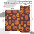 thumbnail image 5 of Halloween Jack Lanterns Variety Pattern Toddler Nap Mats for Kids Preschool,50"x20" Sleeping Mat Bag or Kids,Toddler Sleeping Bag,Toddler Nap Mat or Daycare, 5 of 6