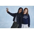 thumbnail image 4 of Weekend Academy Girls Graphic Print Fleece Sweatshirt, Sizes 4-18, 4 of 4
