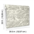 thumbnail image 6 of Chesapeake Spinney Grey Toile Wallpaper, 6 of 7