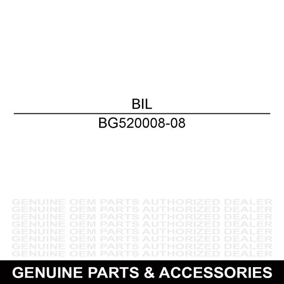 Billy Goat BG520008-08 Woodruff Key 605