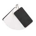 thumbnail image 3 of Flash Cards for Studying Small White Blank Flashcards with Metal Ring Binding Lined Index Notecards for Students College Learners Exam Prep Portable Study Notes Tool,Black, 3 of 4