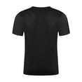 thumbnail image 2 of Camiseta de manga corta de verano para hombre con un grupo de dinosaurios H255, diseño de cuello redondo, simple y de moda, tejido cómodo y suave con ligera elasticidad, elementos de patrón geométrico, 2 of 5