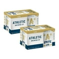 thumbnail image 2 of Craft Non-Alcoholic Beer - 12 Pack x 12 Fl Oz Cans - Athletic Lite Light Brew - Low-Calorie, Award Winning - Simply Crisp, Refreshing, Brisk & Smooth - Beautiful Noble Hops & Malt Body, 2 of 9