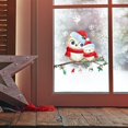 thumbnail image 3 of Pegatina de pared de copo de nieve de Navidad, pegatina de ventana de pájaro de nieve, decoración de vidrio de ventana de sala de estar, pegatina de pared de pájaro, 3 of 4