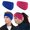 Rose+blue, variant on 2Pcs Fleece Fleece Ear Warmers Headbands for Winter Sports: Running, Cycling, Hiking, Skiing - Thick and Black for Women and Men