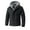 Black, variant on Brondbend Mens Coats Men’s Jackets Hooded Long Sleeved Zipper Pocket Outerwear Solid Color Warm Jacket Loose Fit Weekend Tops Black
