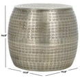 thumbnail image 6 of Safavieh Apoline Modern Metal Round End Table, Silver, 6 of 10