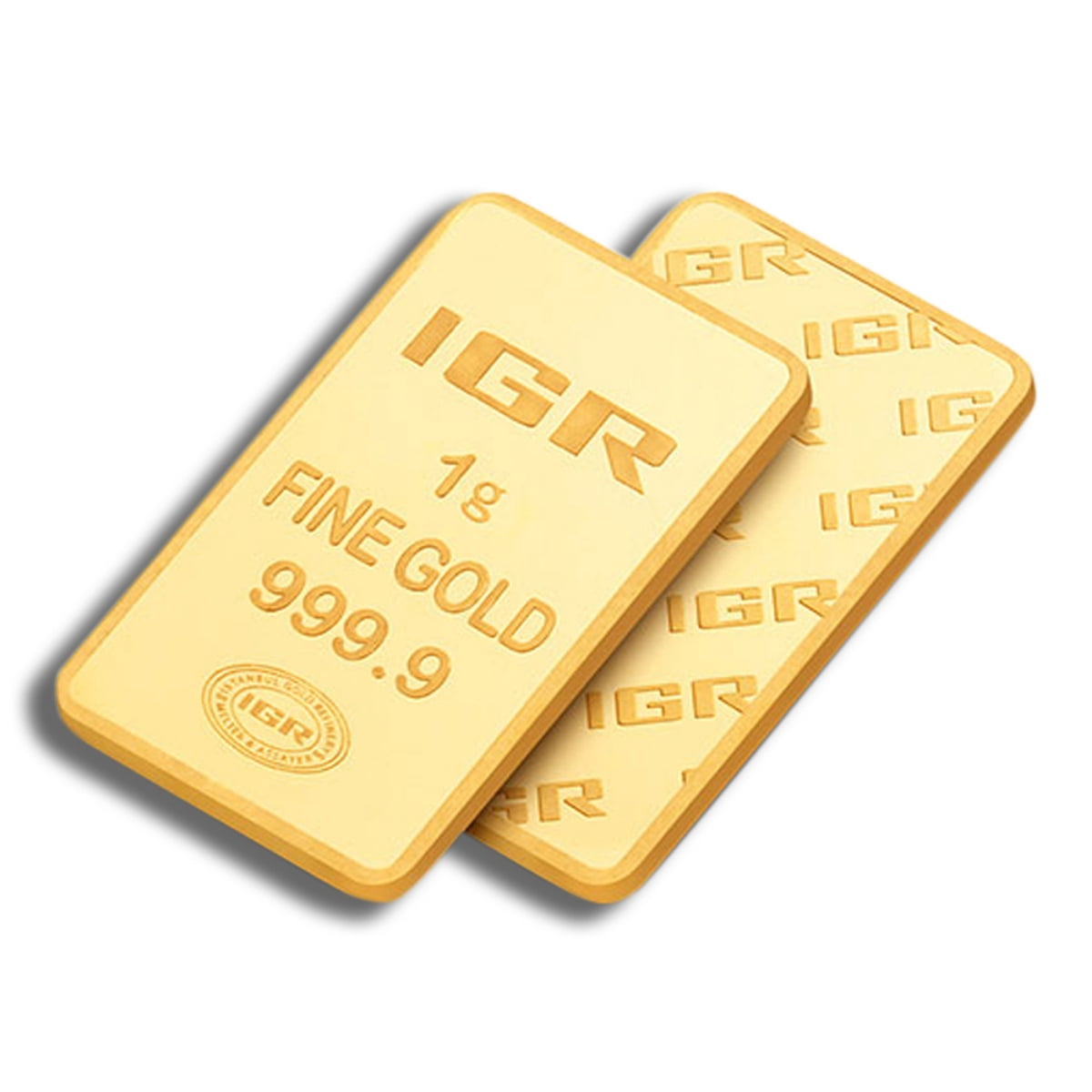 IGR 1 Gram Gold Bar - In Assay Card / Sealed