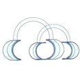 thumbnail image 1 of 18pcs Mouthpieces For Speak Out Game,dental Cheek Retractors, Lip Openers For 6 Kids And 12 Adults, For Fun Game Speak Out Game Or Watch Game, Or For-M-Blue, 1 of 2