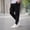 Black, variant on WIZUTIZ Mens Jogger Sweatpants Winter Warm Fleece Lined Cargo Sweatpants Loose Casual Comfy Heavyweight Joggers with Pockets