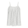 thumbnail image 4 of Mgmyaa Débardeur d'Été Décontracté à Bretelles Spaghetti pour Filles Col Rond Mignon Extensible Sans Manches T-Shirt Tendance Blouses 5-15 Ans, 4 of 7