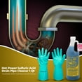 Versatile Drain OpenerHot Power Sulfuric Acid Drain Pipe Cleaner 1Qt