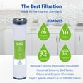 thumbnail image 2 of Express Water – Granular Activated Carbon Replacement Filter – GAC Large Capacity Water Filter – Whole House Filtration – 5 Micron – 4.5” x 20” inch, 2 of 5