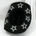 thumbnail image 6 of Western Cowboy Hat For Men Women With 8 Glittering Rhinestone Stylish Party Hat Full Rhinestone Decorations Durable And Fashionable Accessory, 6 of 7