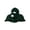 Forest Green, variant on 3-Hole Ski Mask - 12-Pack - Red