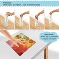 thumbnail image 4 of 6PCS Dish Towels and Dish Cloths Reuseable Dishcloths Sets for Washing Dishes, Cooking, Baking Size 11" x 11" Various Shades Autumn Leaves, 4 of 9