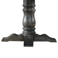 thumbnail image 6 of Acme Furniture Leventis Dining Table with Pedestal, Weathered Gray (1Set/2Ctn) 47"W x 47"L x 30"H, 6 of 6