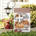 thumbnail image 3 of Fall Welcome Gnomes Garden Flags 12x18 Double Sided Autumn Thanksgiving Yard Flag for Outside Decor Holiday Outdoor Seasonal Decorations for Home, 3 of 5