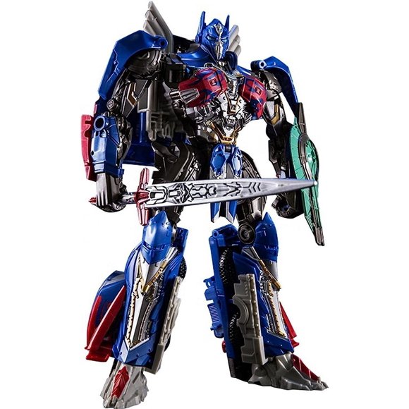HSHDLDF Transformer Toys Last Knight Leader Class Optimus Prime KO Action Figure Toys 8.6 Inch