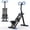 Black, variant on Stair Stepper for Home Gym Exercise, Segmart Vertical Climber Exercise Machine, Full-Body Cardio Machine with Adjustable Handles, Extended Step Range Climber Machine for Legs, Core And Glute Workouts
