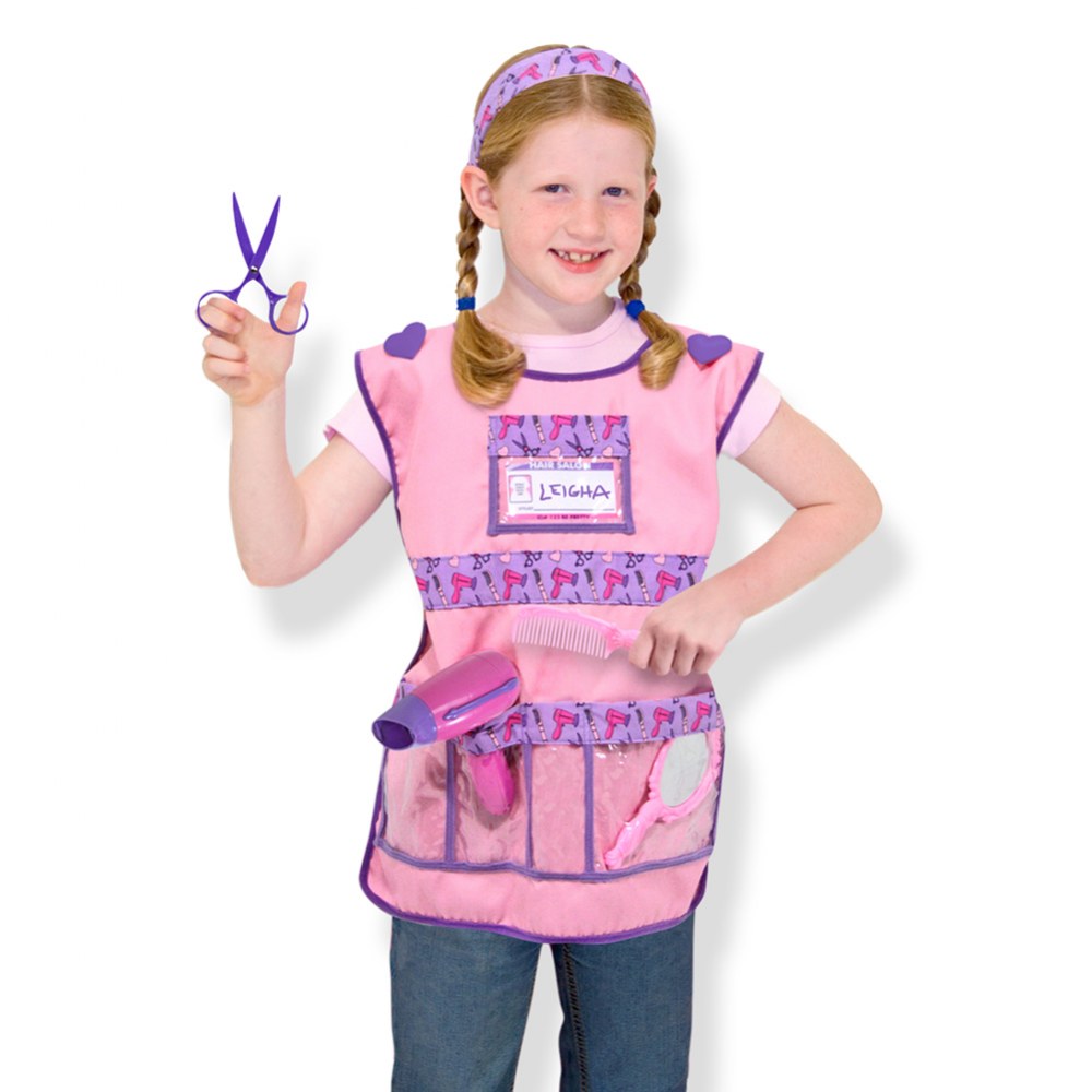 Melissa Doug Hair Stylist Costume Role Play Set Walmart Com