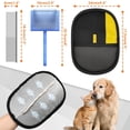 thumbnail image 2 of Guante de depilación para mascotas, cepillo para polvo para gatos y perros, herramienta reutilizable para quitar el pelo de mascotas para lavandería, sofá, muebles, alfombra, asiento de coche, 2 of 7