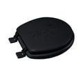 thumbnail image 7 of Bath Bliss Standard Round Toilet Seat, Extra Soft, Black, 1 Pack, 16.5 Inches, 7 of 7