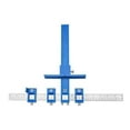 thumbnail image 3 of imUfer Cabinet Hardware Fixture Punch Locator Adjustable Punch Drill Locator Handle Template Tool Kit Blue, 3 of 5