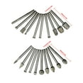 thumbnail image 2 of 20pcs Rotary Rasp Bit Woodworking Grinding Drill Bit 3mm Shank High-speed Steel Wood Rasp Bit, 2 of 6