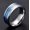 silver blue, variant on Mens Black Dragon Ring Carbon Fiber Inlay Titanium Steel Band Domineering Statement Jewelry Durable Stylish Gear
