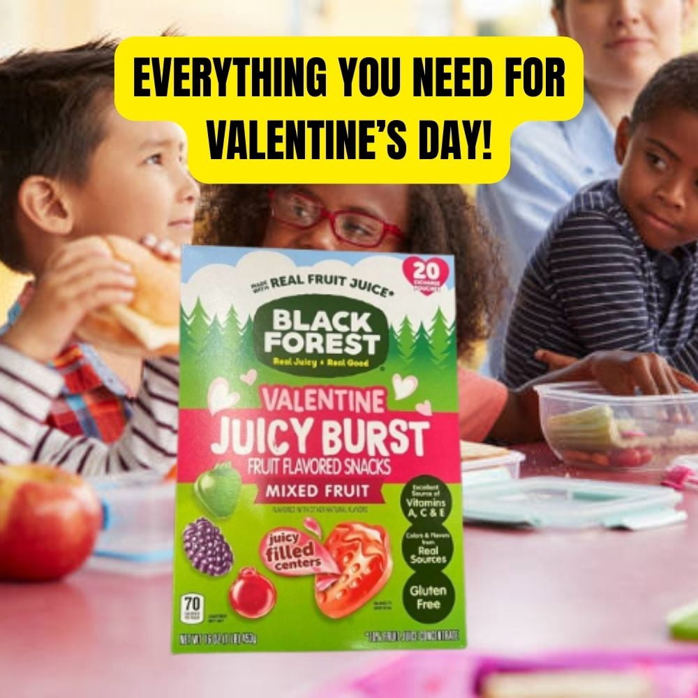 Juicy Filled Fruit-Flavored Snack Pouches, Mixed Fruit, Gluten-Free, Excellent Source of Vitamins A, C & E, 16 Pouches with LaPrima Morceau Bonbon Bonus