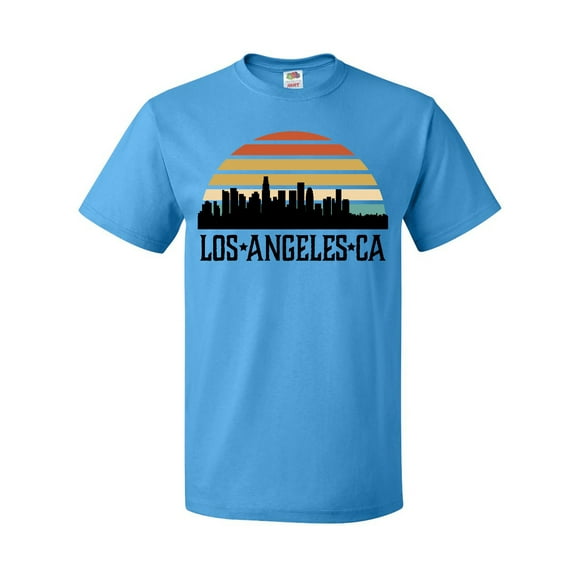 Inktastic Los Angeles California Skyline Retro T-Shirt