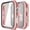 Pink, variant on Xpm Compatible with Apple Watch 45mm iWatch Series 8 7 Hard PC Electroplate Frame Face Coverage with Tempered Glass Screen Protector [ Blue ]