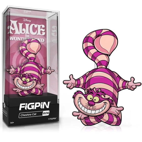 Alice in Wonderland Cheshire Cat FiGPiN Classic Enamel Pin