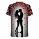 thumbnail image 4 of Ceisia Men Casual Round Neck Printing Pullover Fitness Gift Sports Short Sleeve T-Shirt - Valentine's Day Casual Tops, 4 of 5