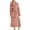 Pink Sleepwear for women and men _P, variant on Long Hooded Bathrobe Soft Flannel Pocket Robe with Belt for Women and Men, Warm Casual Loungewear for Home Use in Fall Winter Beige XXL