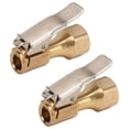 thumbnail image 3 of Conector de mandril de inflado, 2 piezas, mandril de aire, clip de latón, mandril de aire, mandril de neumático con clip, artesanía superior, 3 of 9