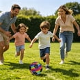 thumbnail image 5 of Outdor Size 5 Football Training PVC Practice Size 5 Training Football Lightweight Footballs For Kids Youth & Adults, 5 of 5