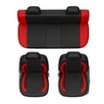 thumbnail image 3 of Cubre Asientos Auto Drive Poliéster Rojo con Negro 8 Piezas, 3 of 4