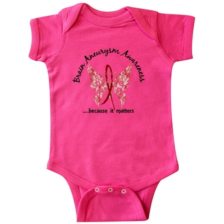 

Inktastic Brain Aneurysm Butterfly 6.1 Gift Baby Boy Bodysuit