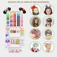 thumbnail image 2 of Headband Holder Hair Bows Holder with 30 Hooks, Hanging Baby Headbands Organizer Storage Hair Accessories Storage Hanging Decor for Wall, Door or Closet in Girls Room, 2 of 7