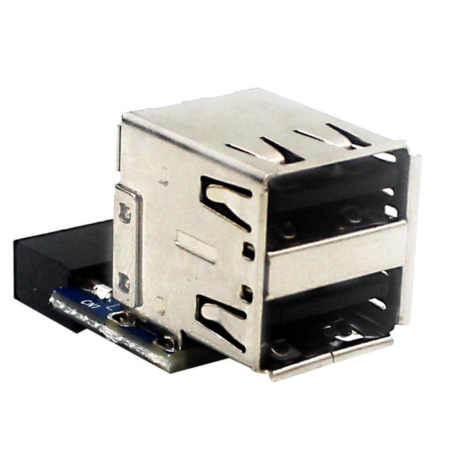 Adaptador convertidor de adaptador USB2.0 9Pin/10P para placa base de escritorio (PH29B) FLhrweasw Nuevo